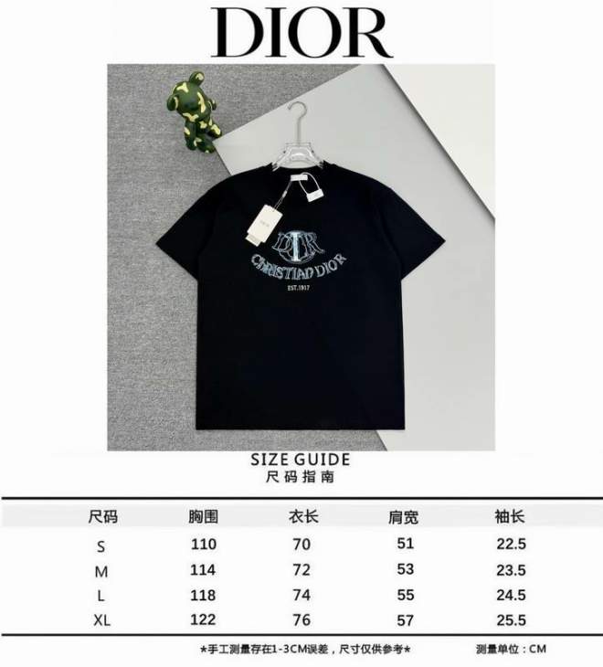 Dior T Shirts Short _SKUDiorS-XLm6tx3915697